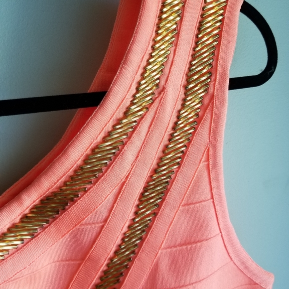 👗NEON ONE SHOULDER BODYCON DRESS - Picture 3 of 14